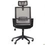 Matrix HR office chair, seat fabric A-2 / grey mesh back
