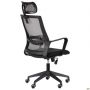 Matrix HR office chair, seat fabric A-2 / grey mesh back