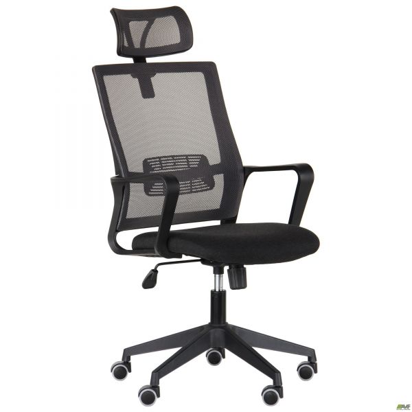 Matrix HR office chair, seat fabric A-2 / grey mesh back