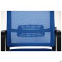 Matrix HR office chair, seat fabric A-21 / blue mesh back