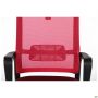 Matrix HR office chair, seat fabric A-31 / red mesh back