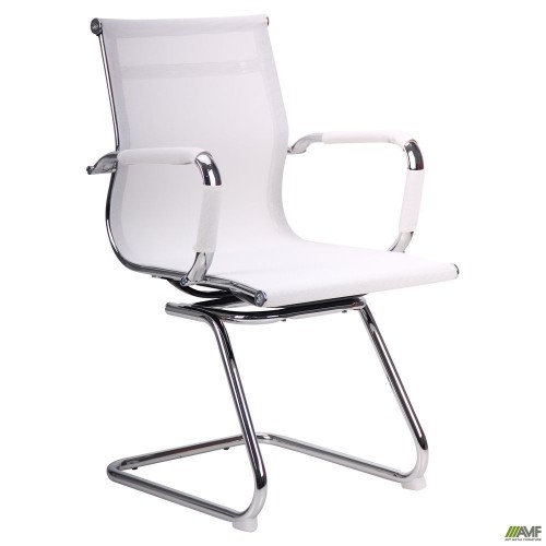 Slim Net CF Chair, White (XH-633C)
