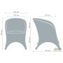 Atik bar stool (YXF-5280)