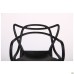 Viti chair, black plastic