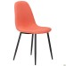 Luchia chair, black base / orange