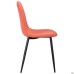 Luchia chair, black base / orange