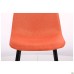 Luchia chair, black base / orange