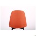 Luchia chair, black base / orange