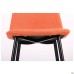 Luchia chair, black base / orange