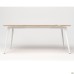 Delta DL-107 Desk + USB (1790x900x750mm) Blackwood Barley / White Frame