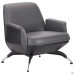 Крісло Absolute Grey/Black