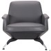 Крісло Absolute Grey/Black