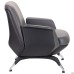 Крісло Absolute Grey/Black