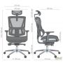 Крісло Agile Black, Alum, Grey
