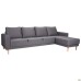 Monet sofa set, 3-seater and corner module, Bahama 35