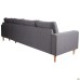 Monet sofa set, 3-seater and corner module, Bahama 35