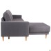Monet sofa set, 2-seater and corner module, Bahama 35
