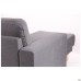 Monet chair and corner module, Bahama 35 fabric