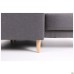 Monet chair and corner module, Bahama 35 fabric