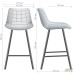 Стул барный Clif Dark grey