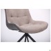 Aurora swivel chair, black / latte melange