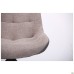 Aurora swivel chair, black / latte melange