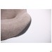 Aurora swivel chair, black / latte melange