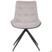 Aurora swivel chair, black / silver melange