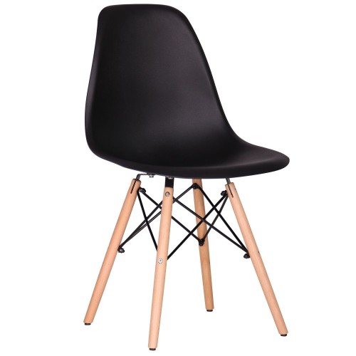 Стул Aster RL Wood Пластик Чёрный