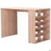 Gravity GR-101 R computer desk (1100x600x760) Sonoma Oak