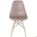 Aster RL Wood chair, plastic, beige