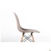 Aster RL Wood chair, plastic, beige