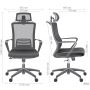 Крісло Titan HR Grey/Grey