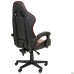 VR Racer Dexter Djaks chair, black/red