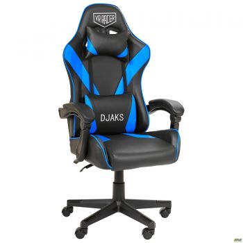 VR Racer Dexter Djaks chair, black/blue