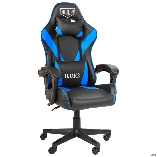 VR Racer Dexter Djaks chair, black/blue