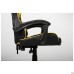 VR Racer Dexter Djaks chair, black/yellow