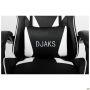 VR Racer Dexter Djaks chair, black/white