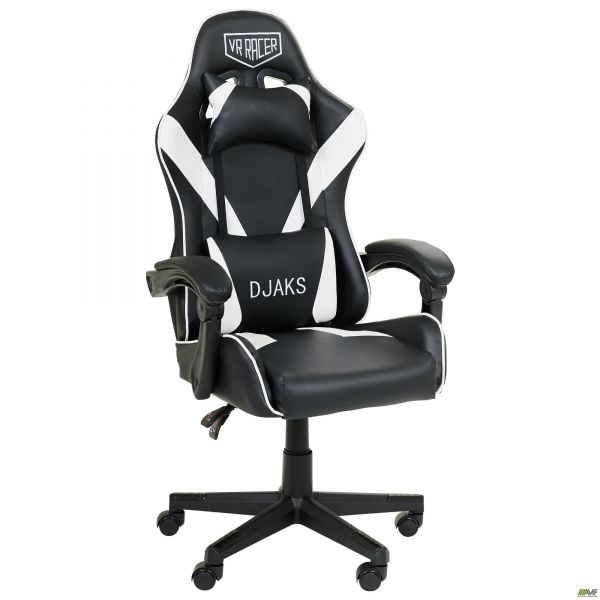 VR Racer Dexter Djaks chair, black/white