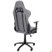 Крісло VR Racer Textile Craft сірий/чорний
