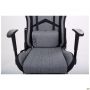 VR Racer Textile Craft chair, grey/black