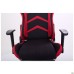 Кресло VR Racer Textile Craft черное/красное