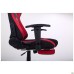 Кресло VR Racer Textile Craft черное/красное