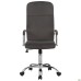 Gaspar executive chair, dark grey velour