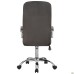 Gaspar executive chair, dark grey velour
