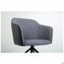 Niki dining chair, grey fabric