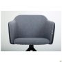 Niki dining chair, grey fabric