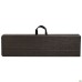 Складная скамья Джилі пластик Rattan Brown