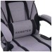 Кресло геймерское VR Racer Textile Webster серое/черное