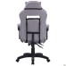 Кресло геймерское VR Racer Textile Webster серое/черное